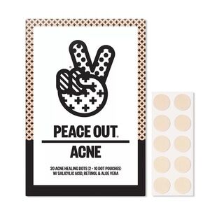 Peace Out Acne Healing Dots – 20 Count (Sealed)